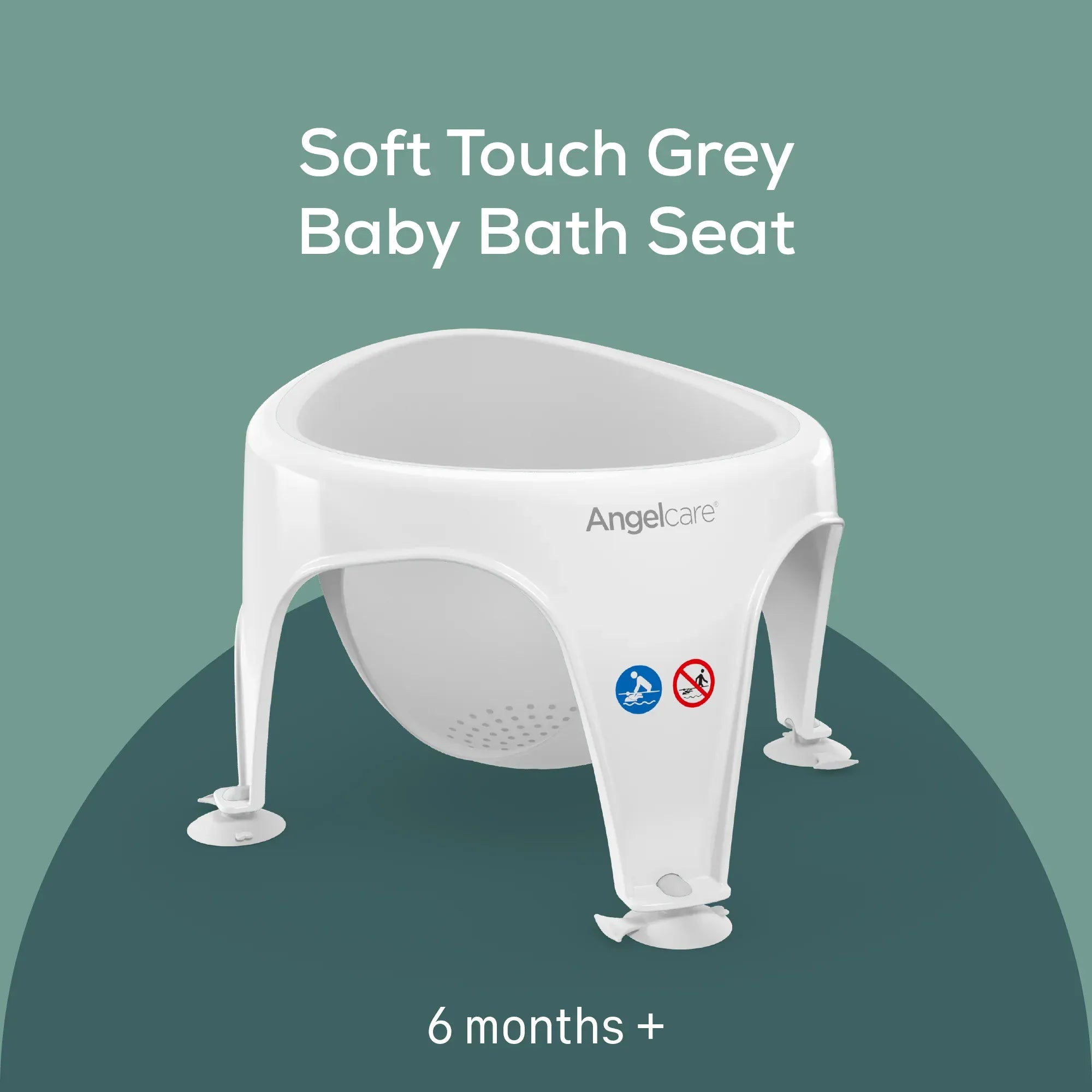 Angelcare baby bathing Angelcare Soft Touch Bath Seat - Grey AC3120