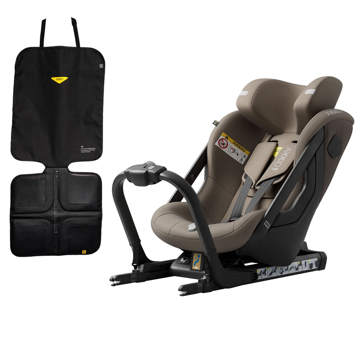 Axkid extended rear facing car seats Axkid One 3 - Driftwood Beige 25110247-FSP