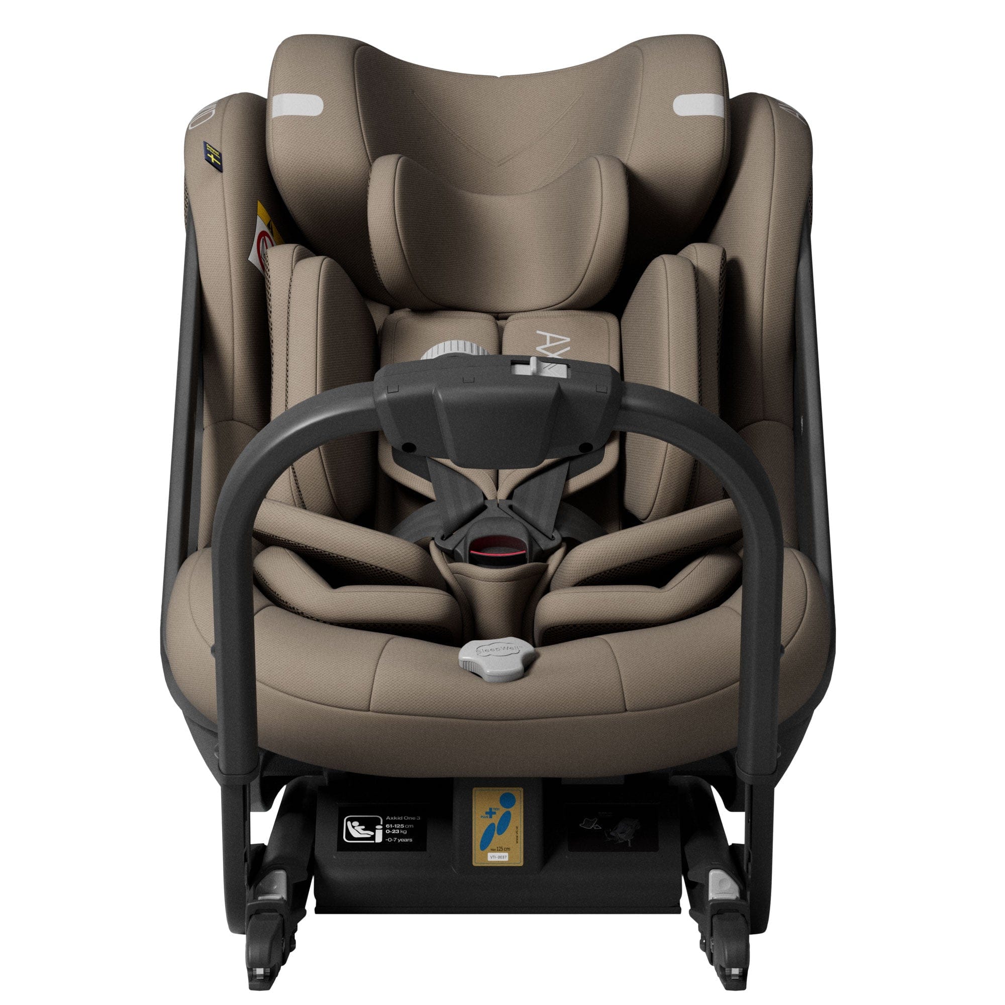 Axkid extended rear facing car seats Axkid One 3+ in Driftwood Beige 25120247-FSP