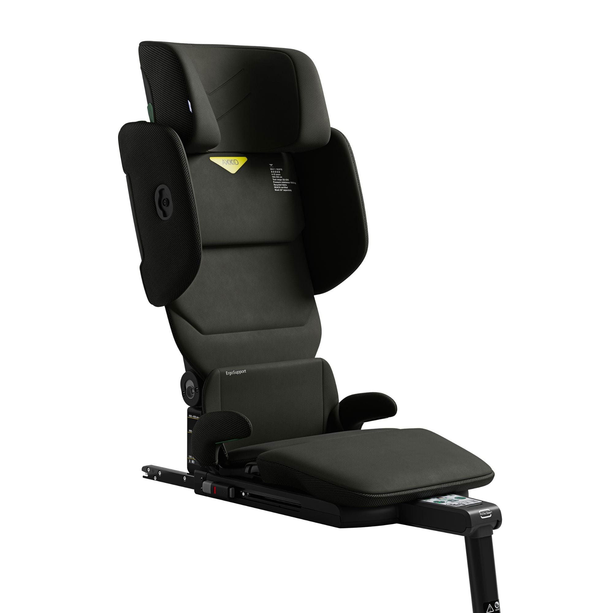 Axkid highback booster seats Axkid Up Highback Booster Seat & Accessories - Forest Moss Green 27050148-1