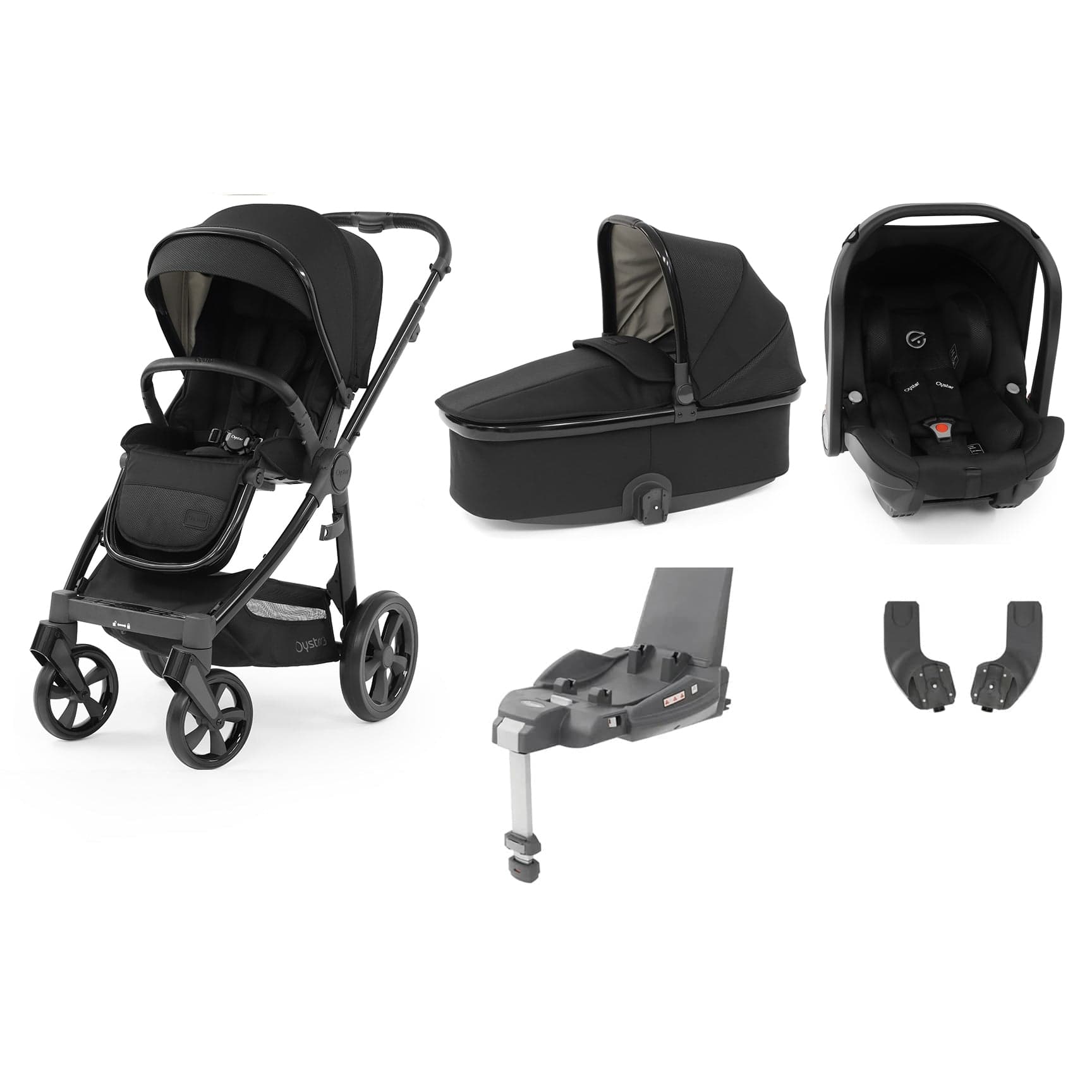 BabyStyle travel systems Babystyle Oyster 3 Essential Bundle with Car Seat - Pixel 14745-PXL