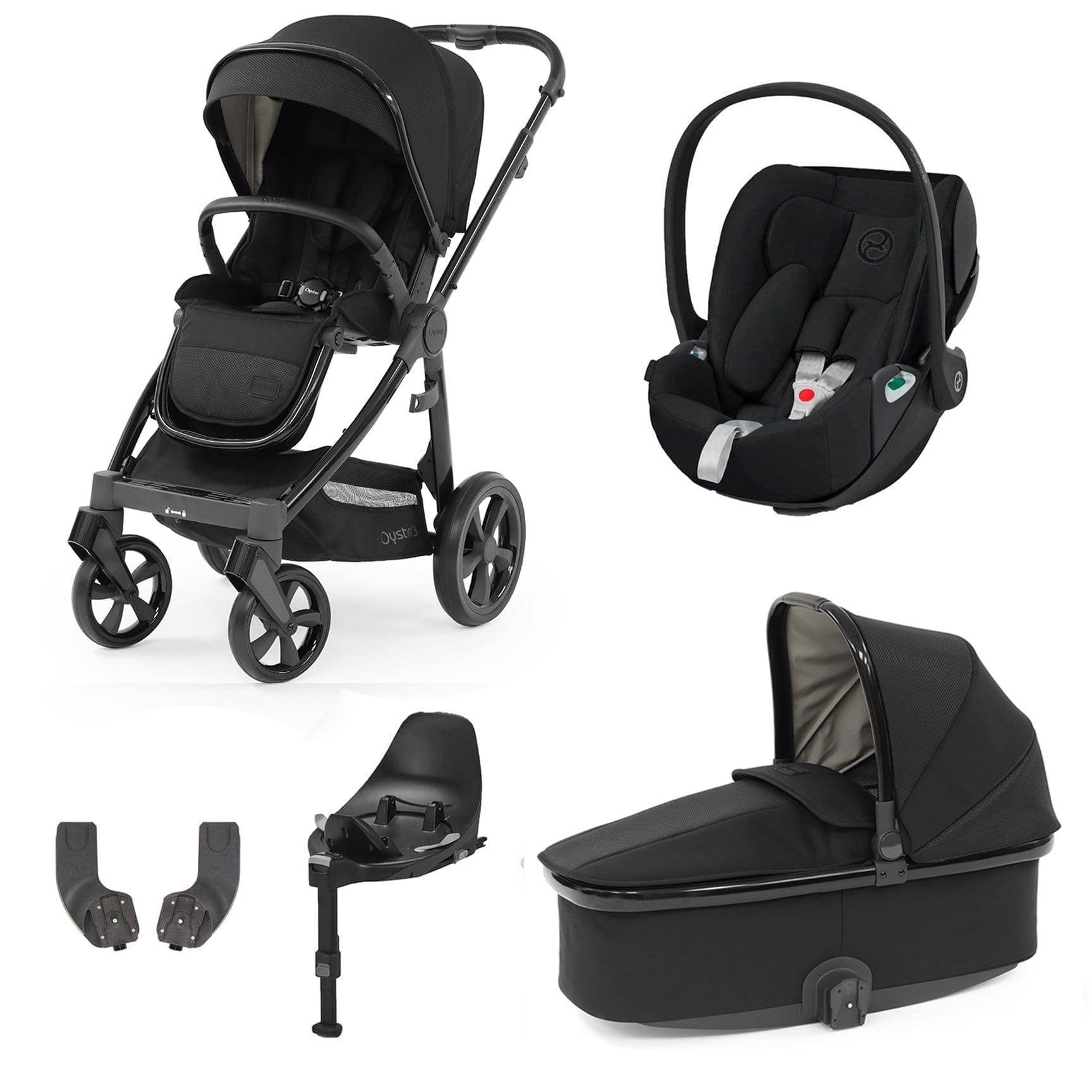 BabyStyle travel systems Babystyle Oyster 3 Essential Bundle with Car Seat - Pixel 14752-PXL
