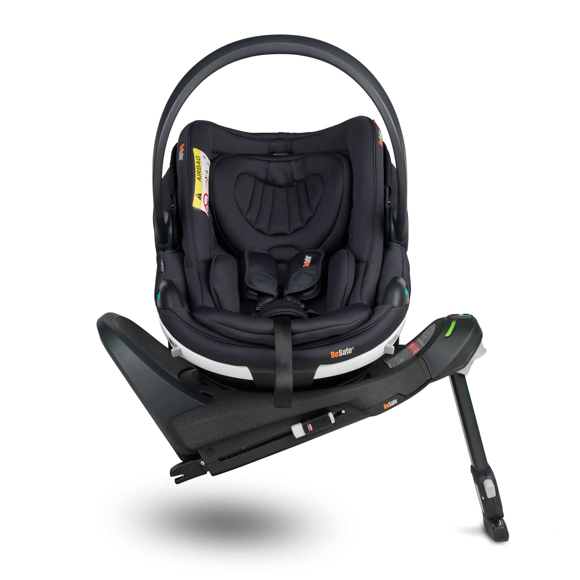 BeSafe baby car seats BeSafe Go Beyond Car Seat & Base Duo in Black Soft Breeze 19298-BLACK-SO-BR