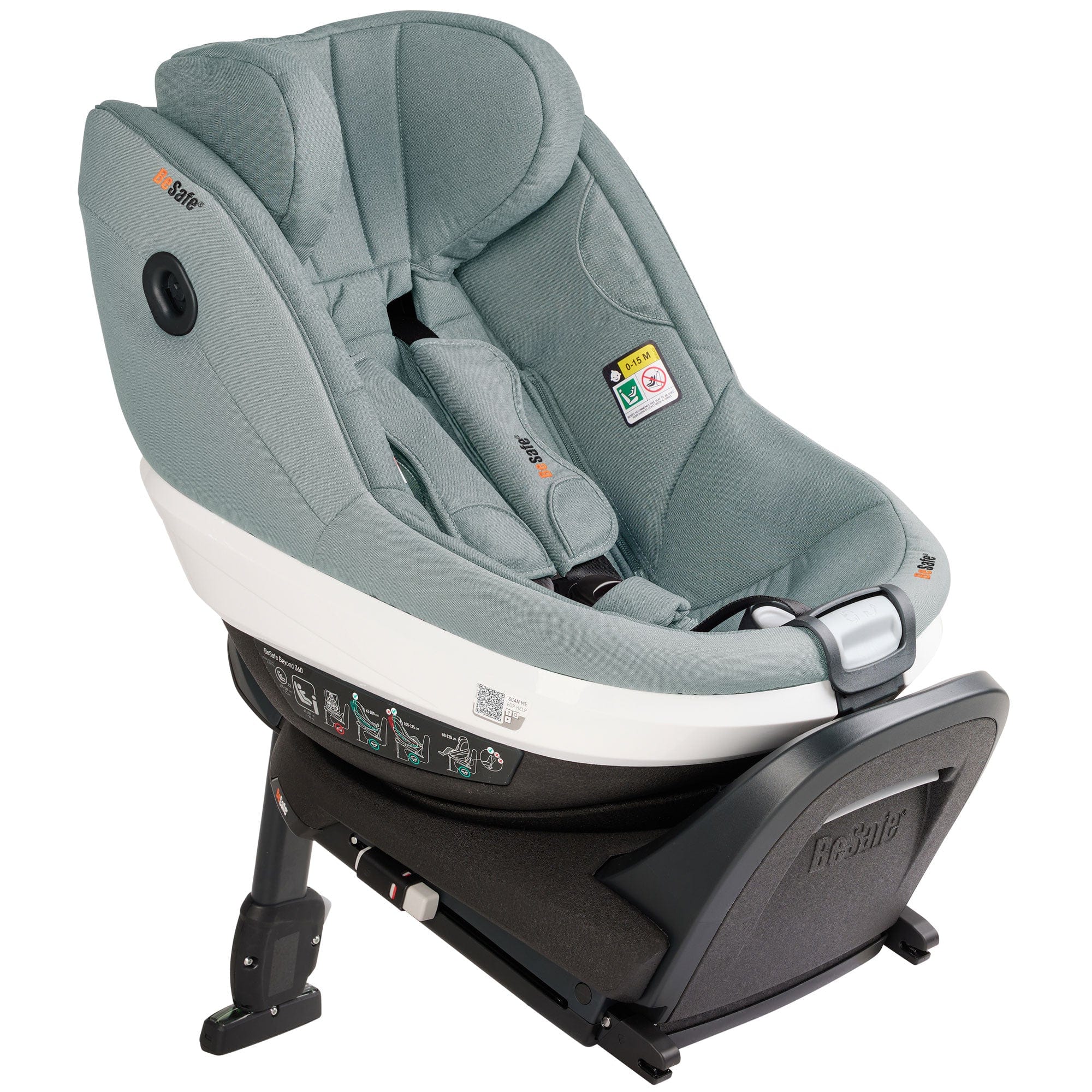 BeSafe combination car seats BeSafe Beyond 360 Car Seat & Base in Sea Green Melange 15492-GRN-MEL