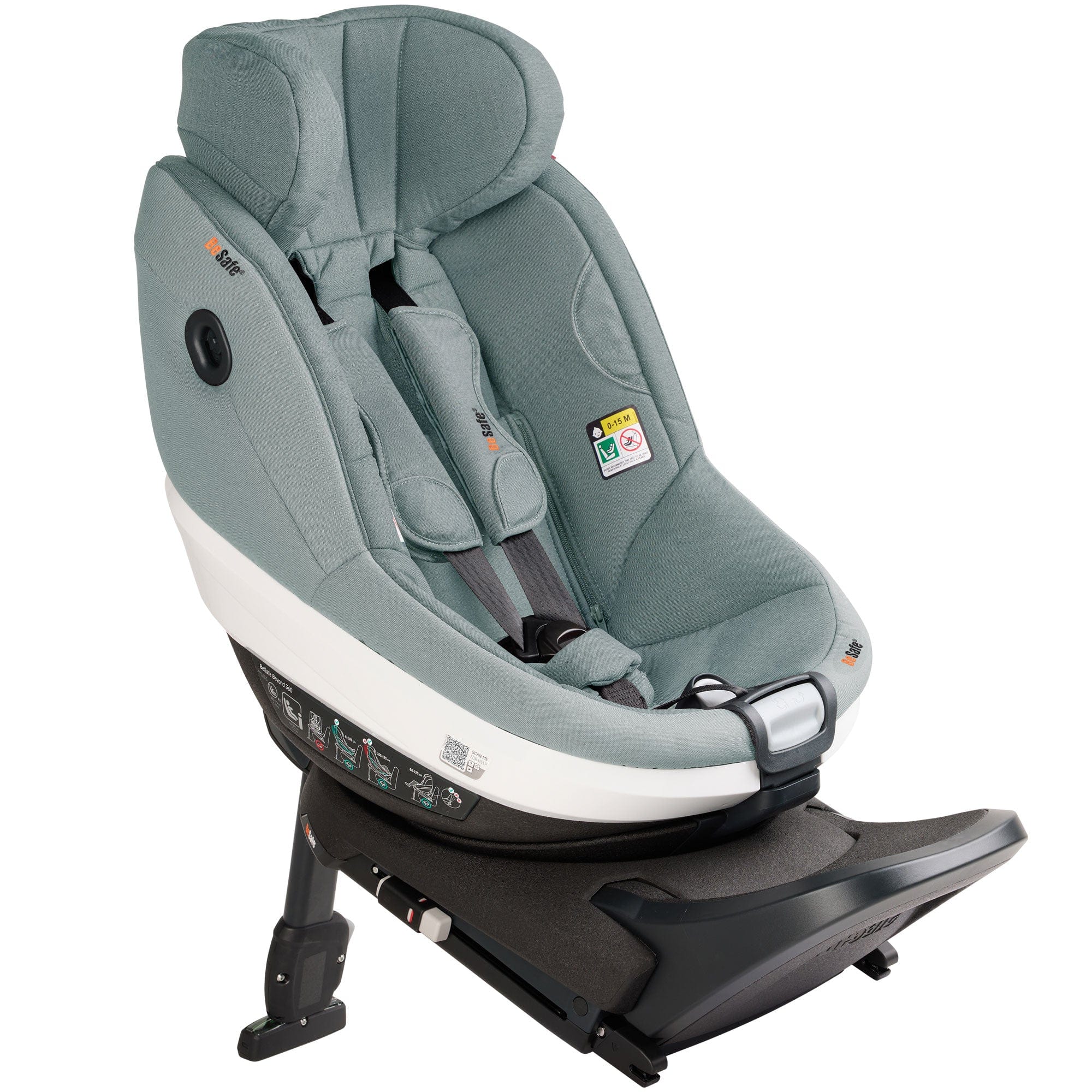 BeSafe combination car seats BeSafe Beyond 360 Car Seat & Base in Sea Green Melange 15492-GRN-MEL