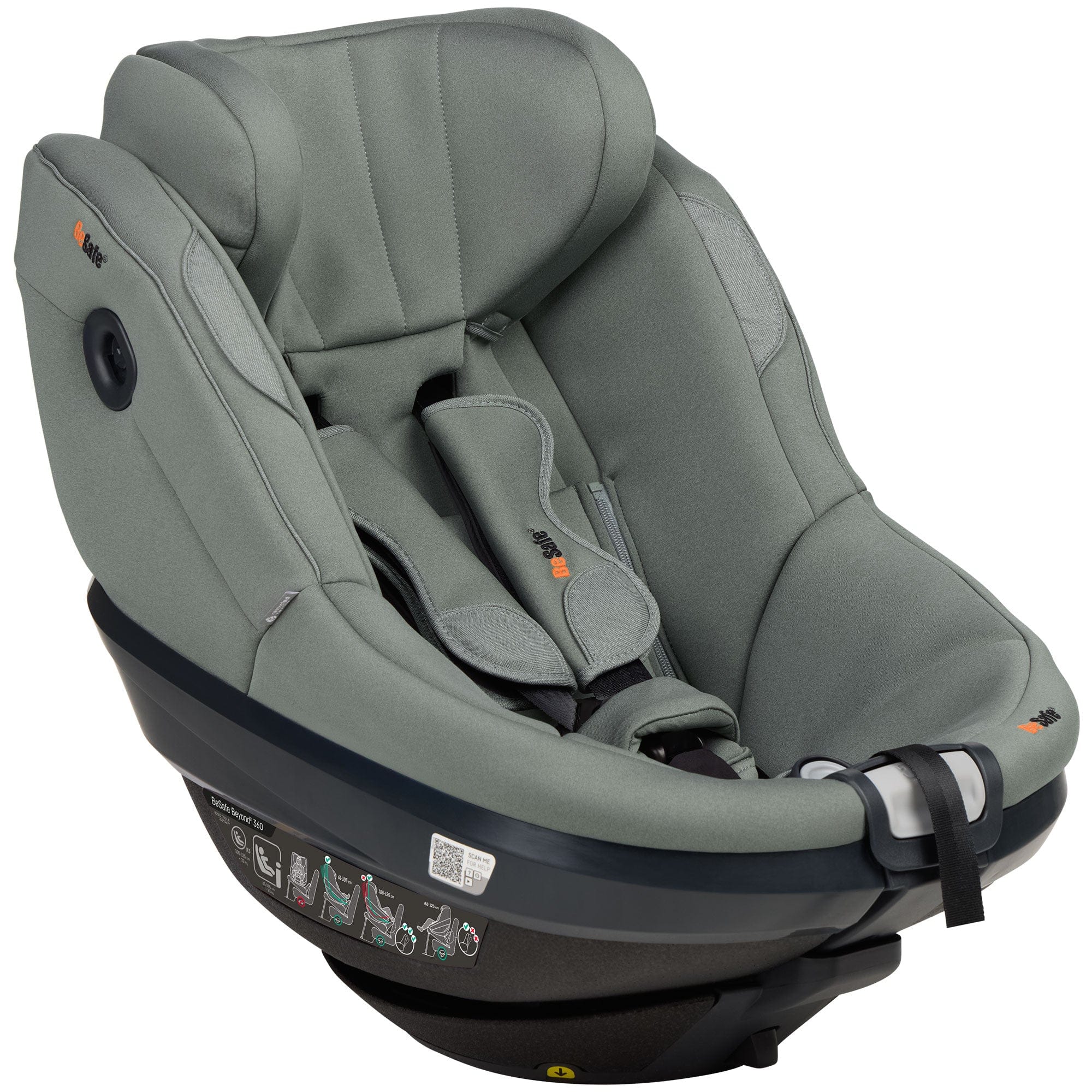 BeSafe combination car seats BeSafe Beyond 2 360 Car Seat & Base in Meadow Green Soft Breeze 11045369-MGreenSoBr-Std