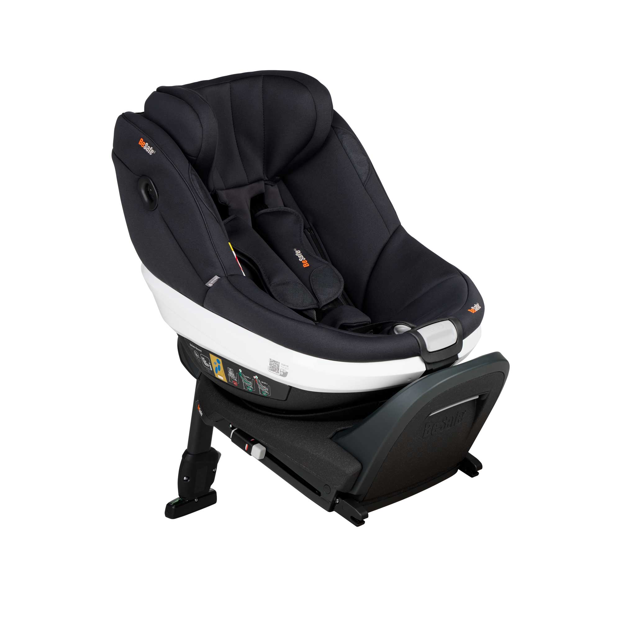 BeSafe combination car seats BeSafe Beyond 360 Car Seat & Base in Black Soft Breeze 19302-BlackSoBr-Std