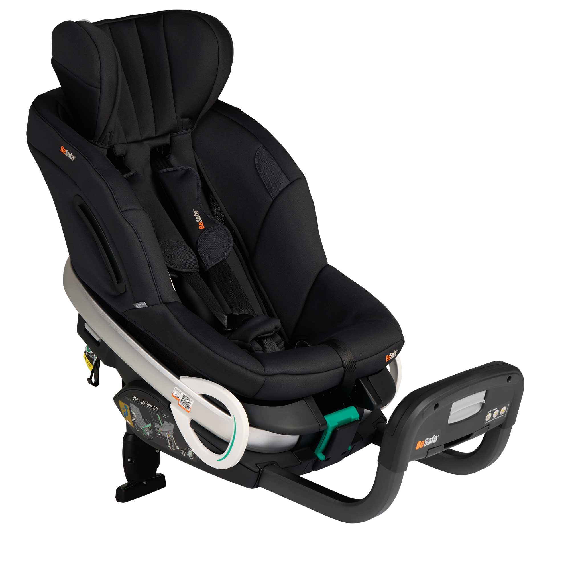 BeSafe combination car seats BeSafe Stretch Car Seat - Black Soft Breeze
