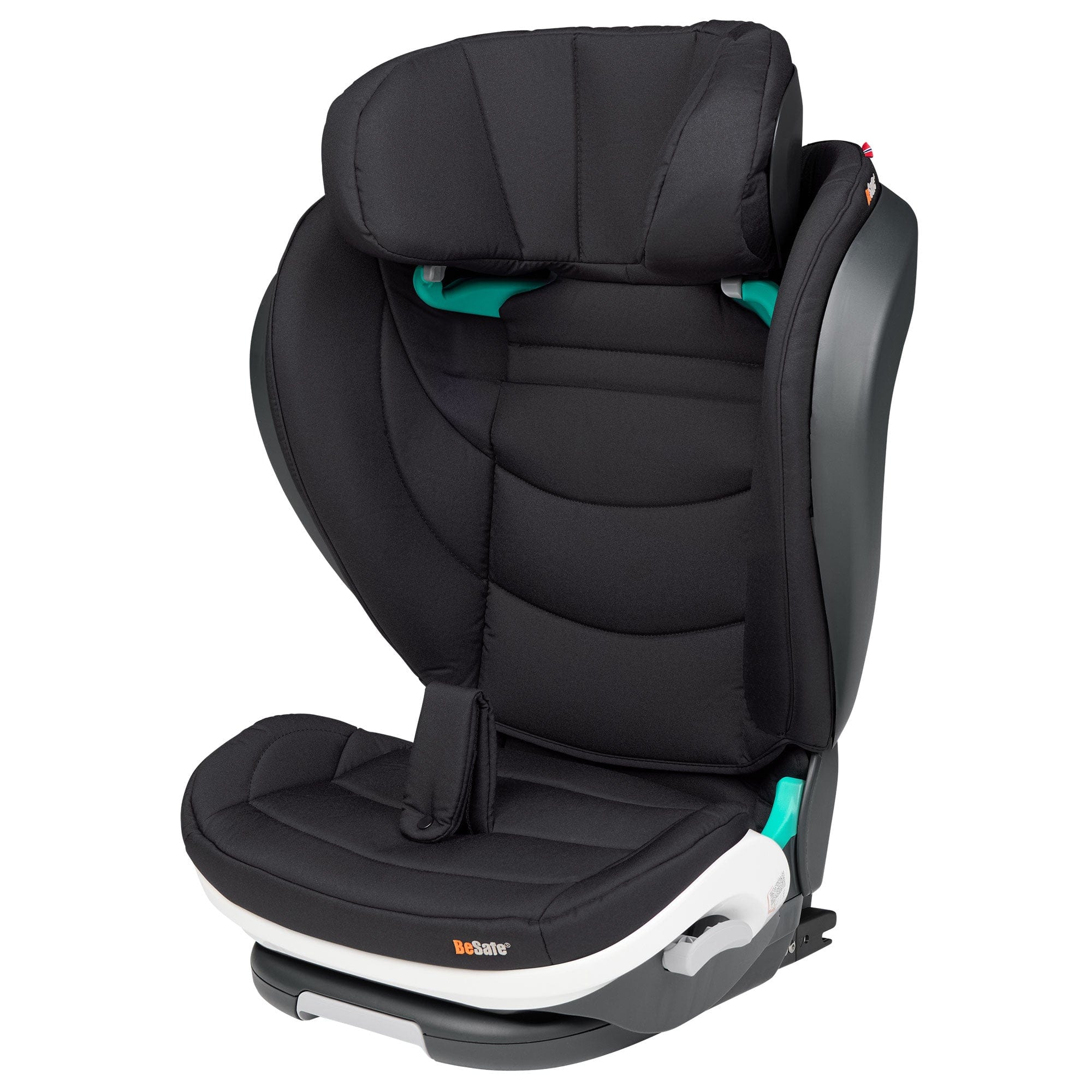 BeSafe highback booster seats BeSafe iZi Flex FIX 2 Car Seat Fresh Black Cab 11037469-BlackCabF-1Std