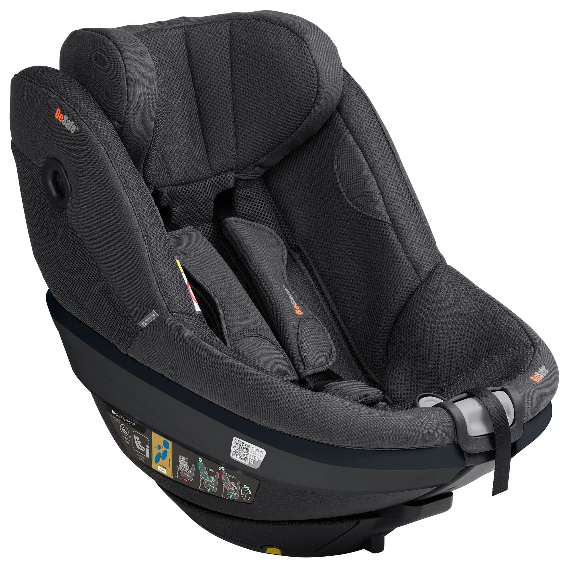 BeSafe Toddler Car Seats BeSafe Beyond 2 Car Seat in Anthracite Mesh