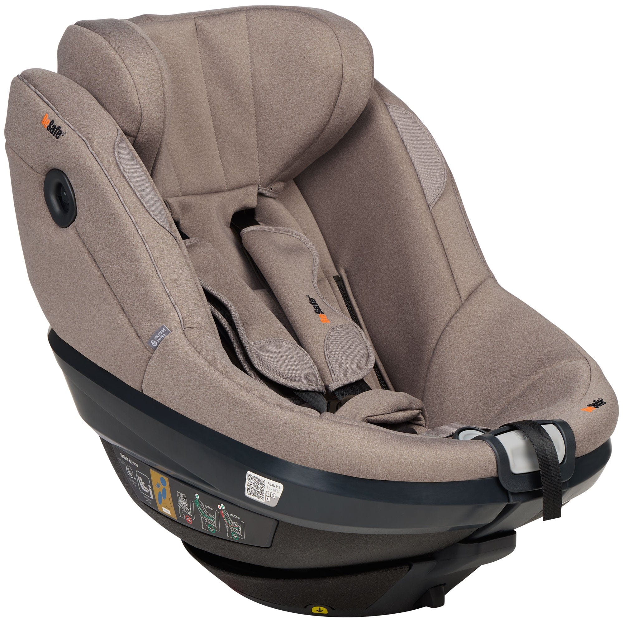 BeSafe Toddler Car Seats BeSafe Beyond 2 Car Seat in Dark Sand Soft Breeze