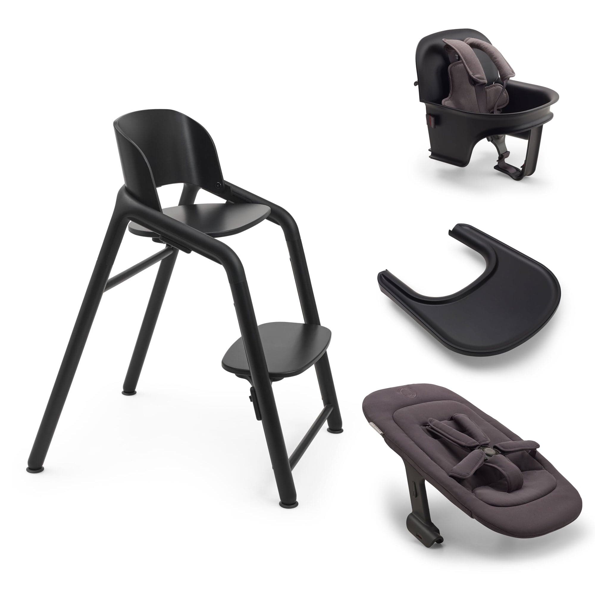 Bugaboo baby highchairs Bugaboo Giraffe Ultimate High Chair Bundle - Black 20997-BLK
