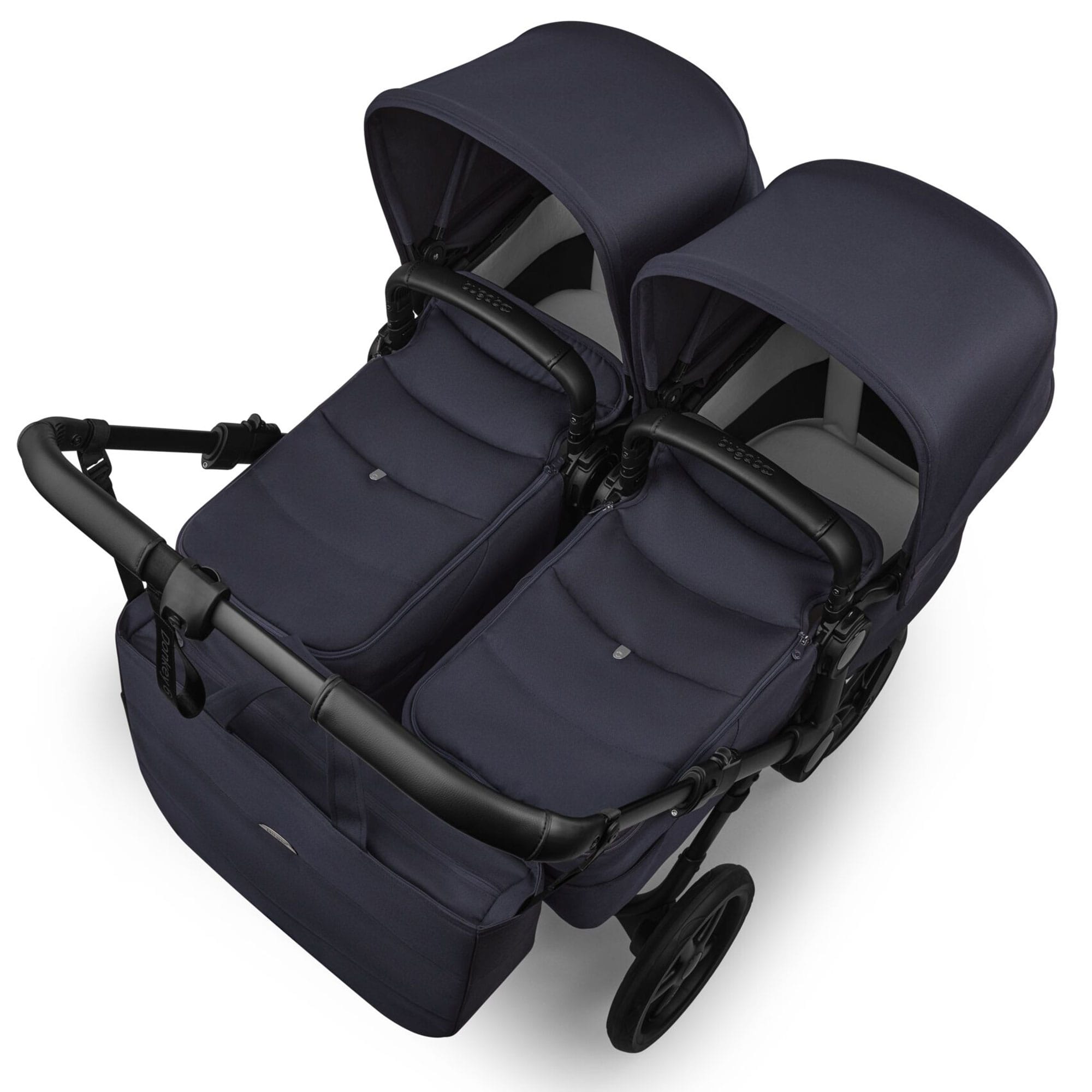 Bugaboo double buggies Bugaboo Donkey 5 Twin Complete Pushchair - Deep Indigo 21643-DEE-IND