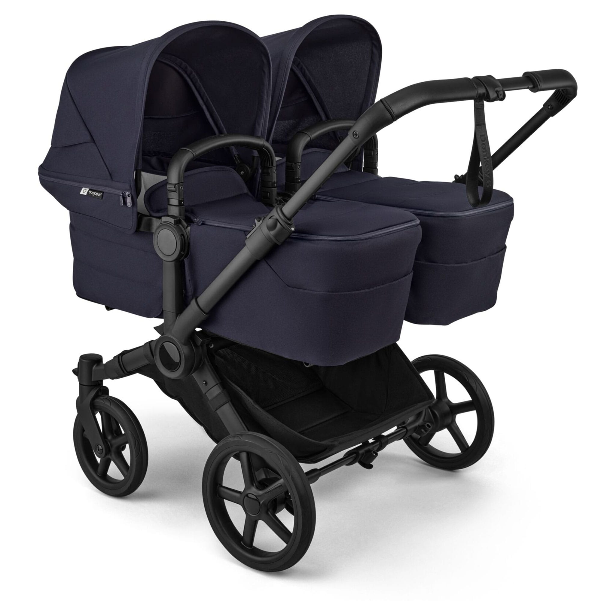 blue donkey duo stroller