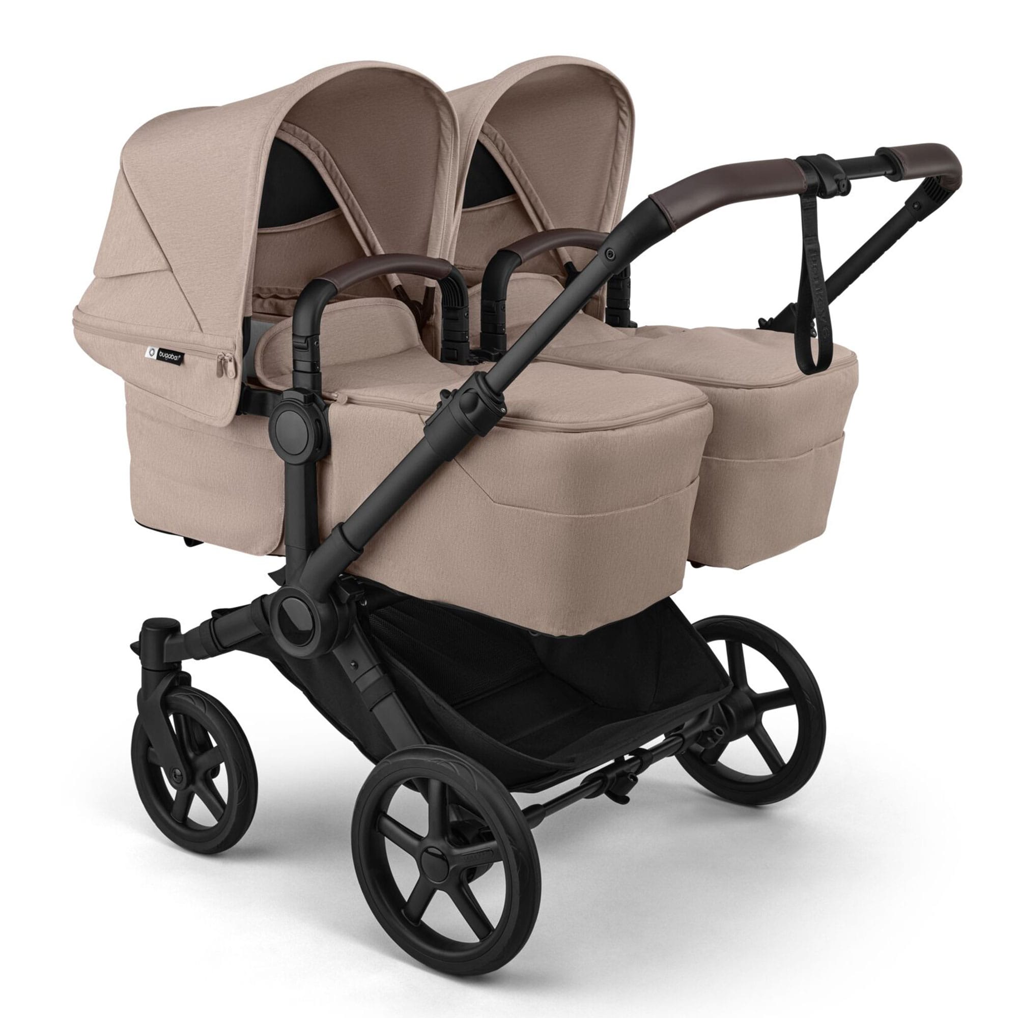 Bugaboo double buggies Bugaboo Donkey 5 Twin Complete Pushchair - Desert Taupe 21643-DES-TAU