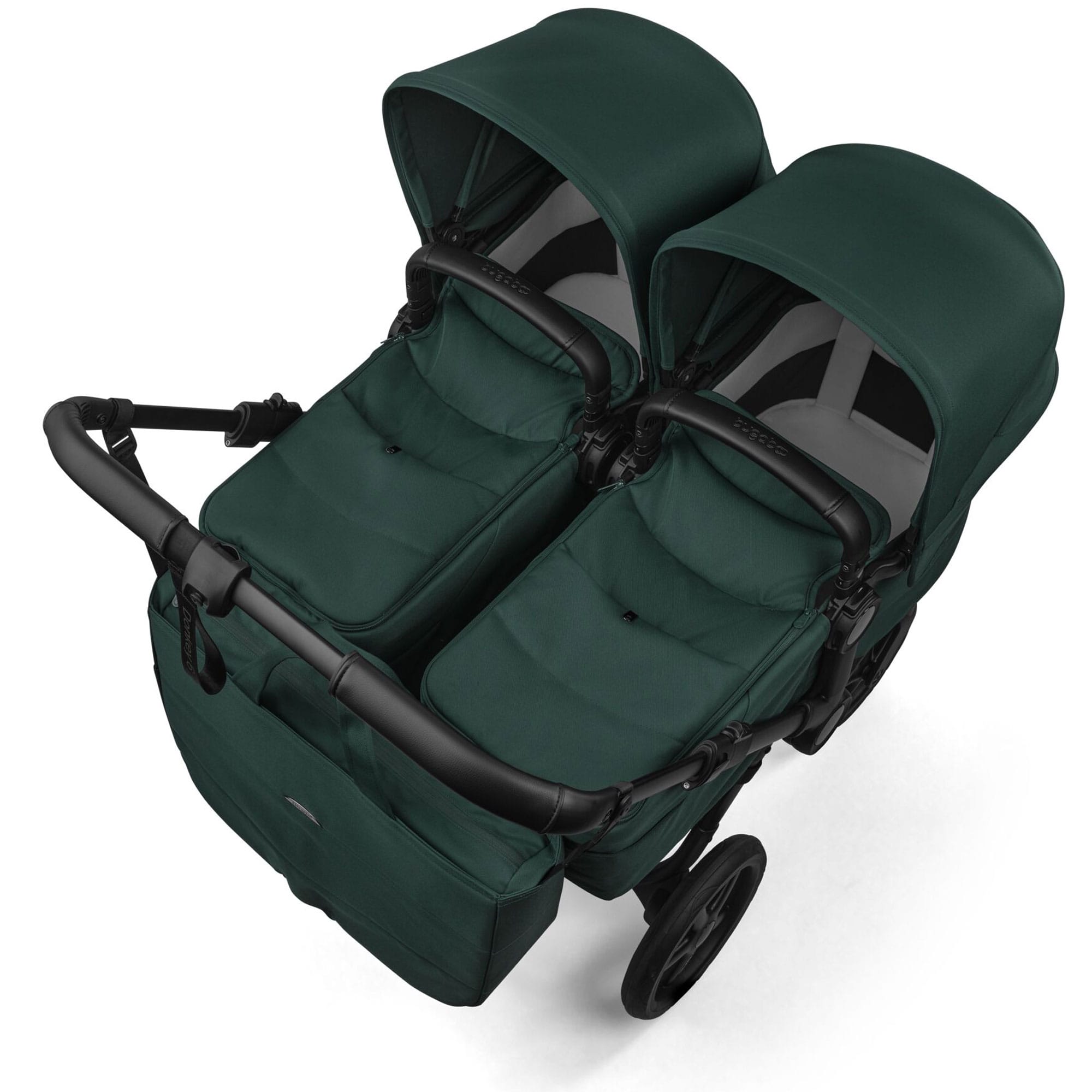 Bugaboo double buggies Bugaboo Donkey 5 Twin Complete Pushchair - Fern Green 21643-FER-GRN