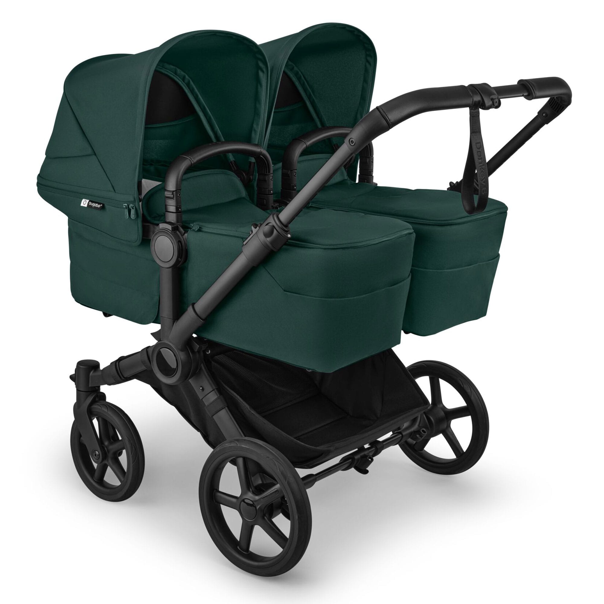 Bugaboo double buggies Bugaboo Donkey 5 Twin Complete Pushchair - Fern Green 21643-FER-GRN