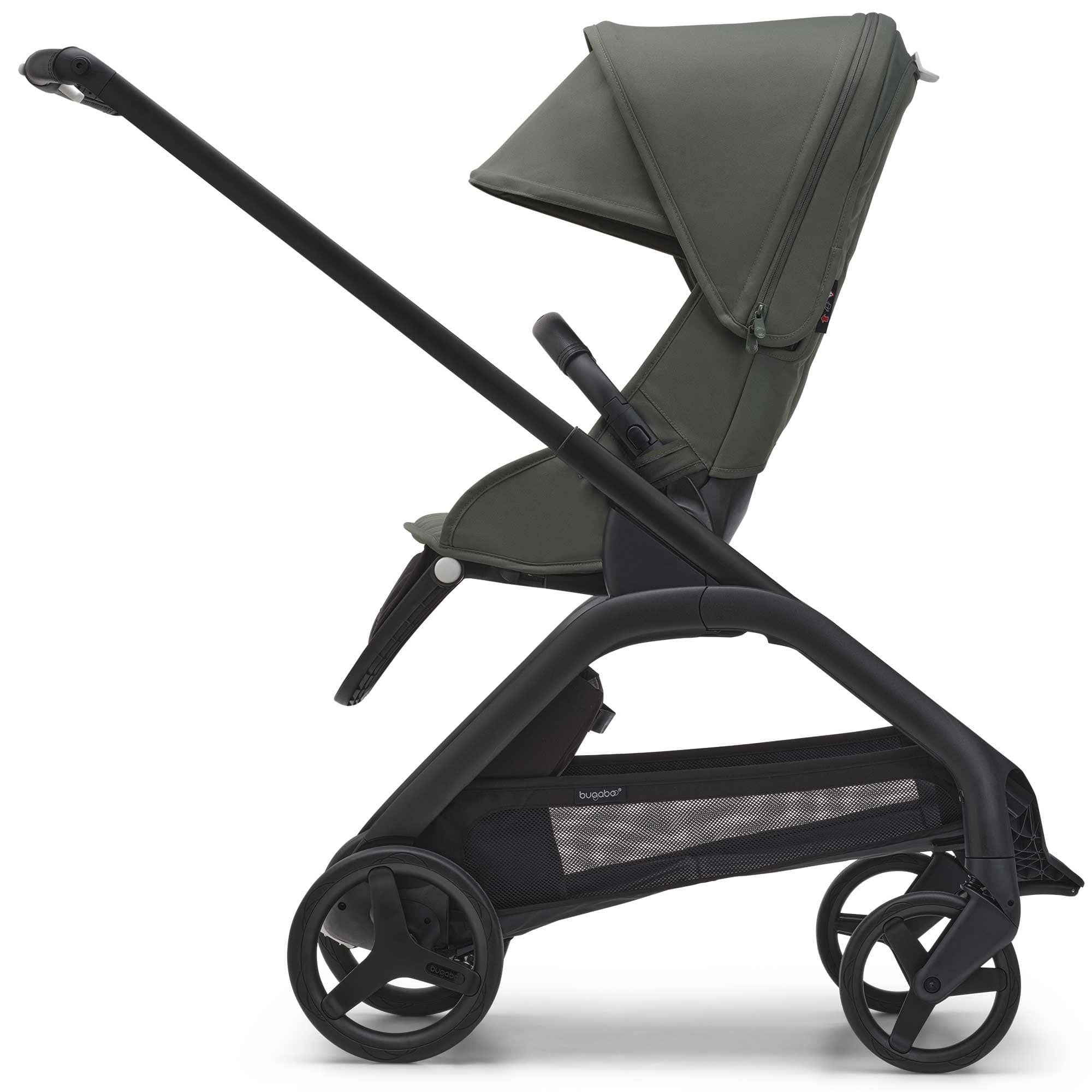 Bugaboo Travel Systems Bugaboo Dragonfly Pebble 360 Pro Travel System - Black/Forest Green 13818-BLK-FOR-GRN