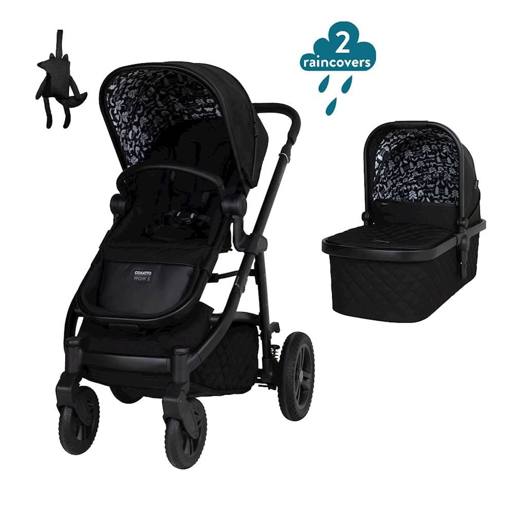 Cosatto baby prams Cosatto Wow 3 Pram & Pushchair Silhouette CT5719