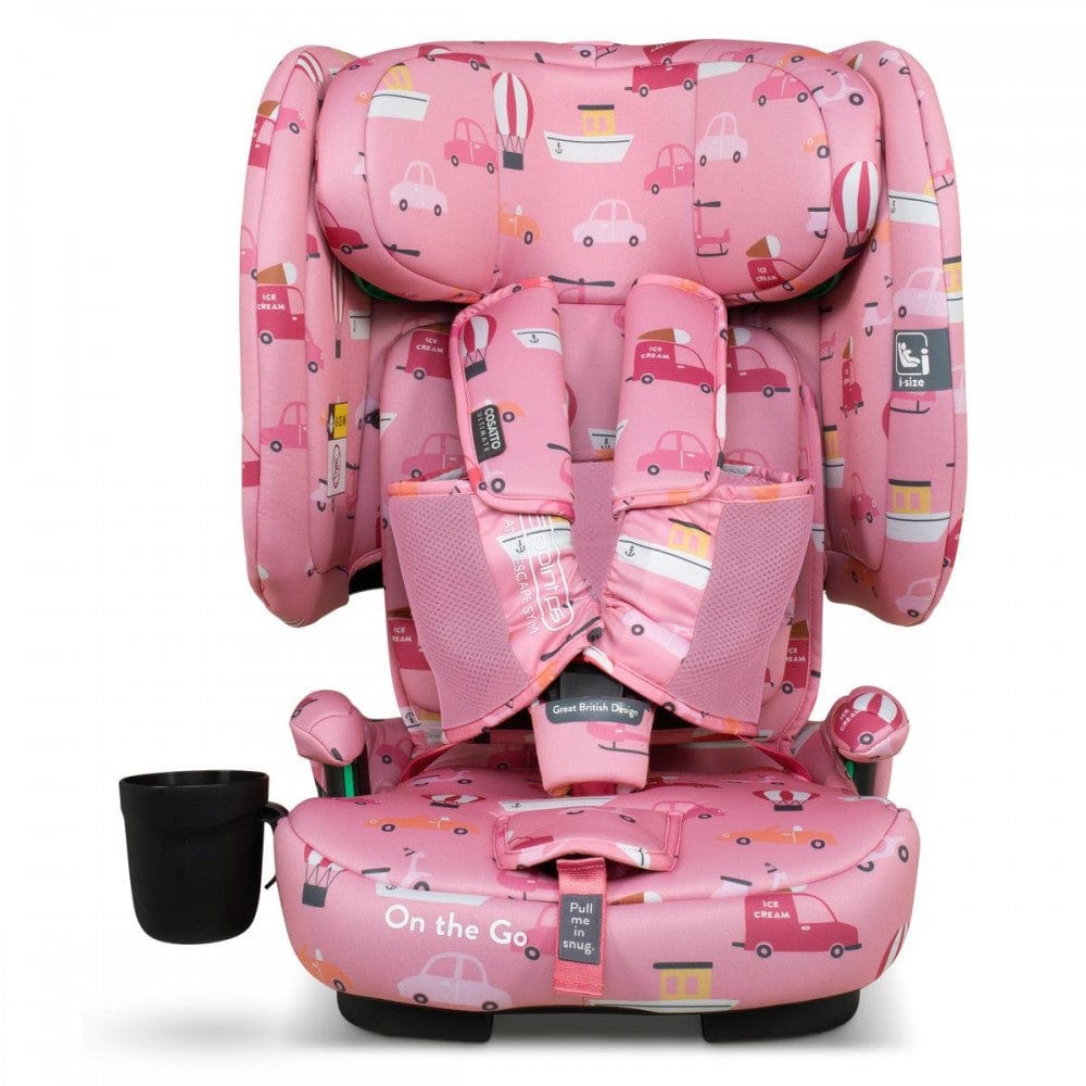 Cosatto combination car seats Cosatto On The Go i-Size Travel Car Seat Itchy Feet Rosy CT5923