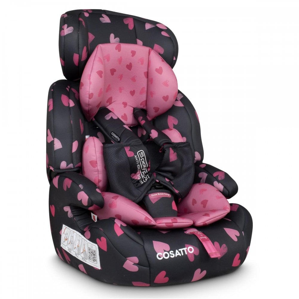 Cosatto combination car seats Cosatto Zoomi Car Seat Charcoal Lighthearted CT5906