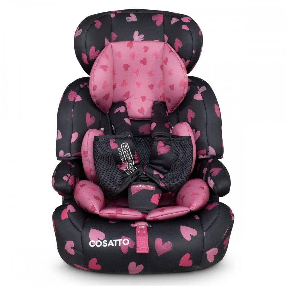 Cosatto combination car seats Cosatto Zoomi Car Seat Charcoal Lighthearted CT5906
