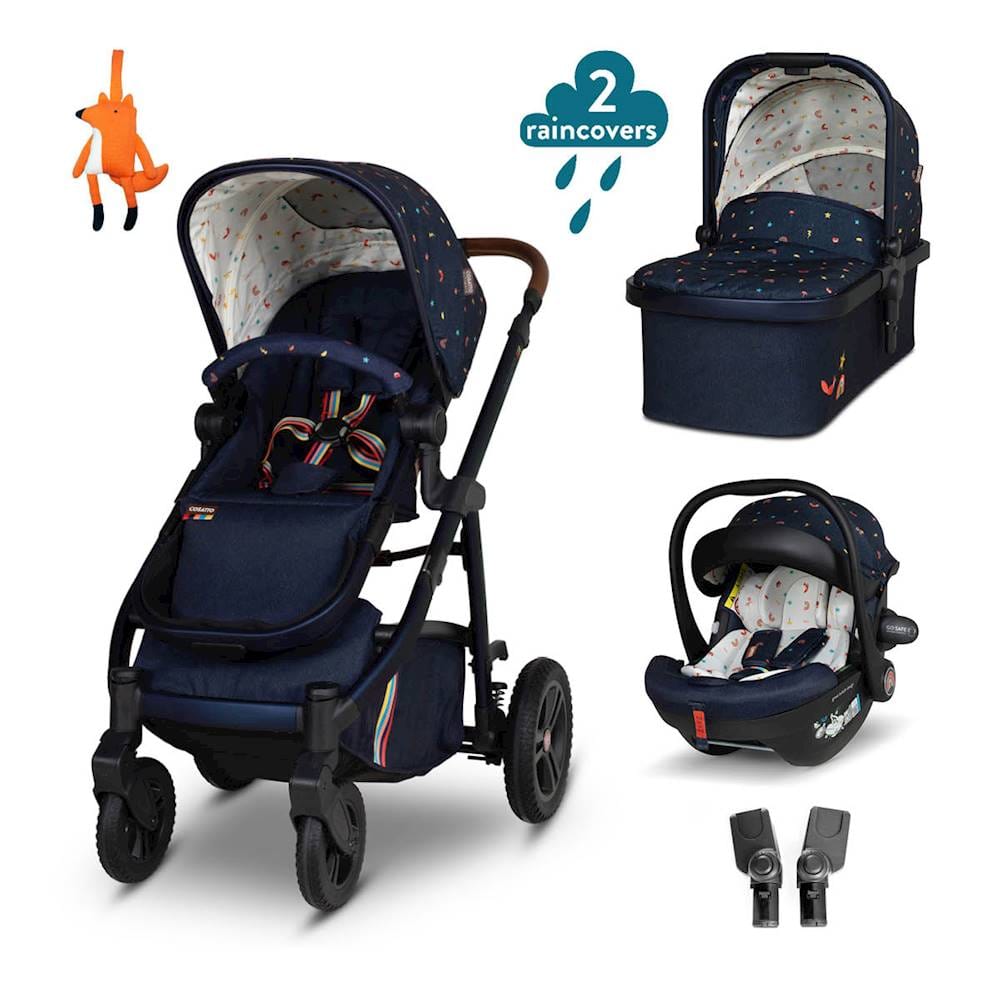 Cosatto travel systems Cosatto Wow 3 Acorn Car Seat Bundle Doodle Days CT5756
