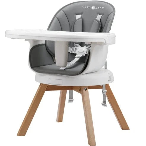 Cozy N Safe baby highchairs Cozy N Safe Avon Eden 360 Highchair - Grey EST1021