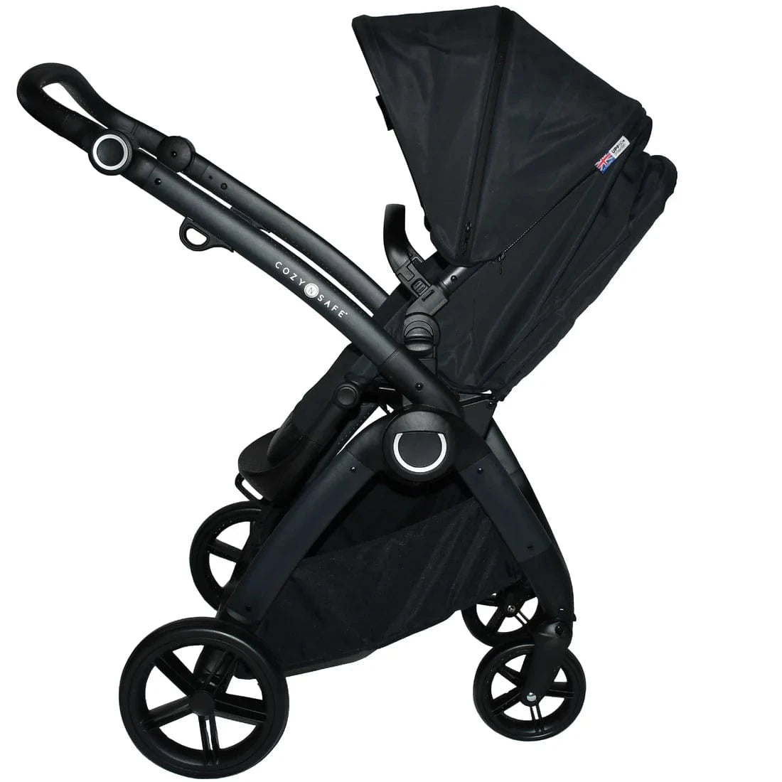 Cozy N Safe baby prams Cozy N Safe Champion Pram (Birth-15kg) - Black EST80