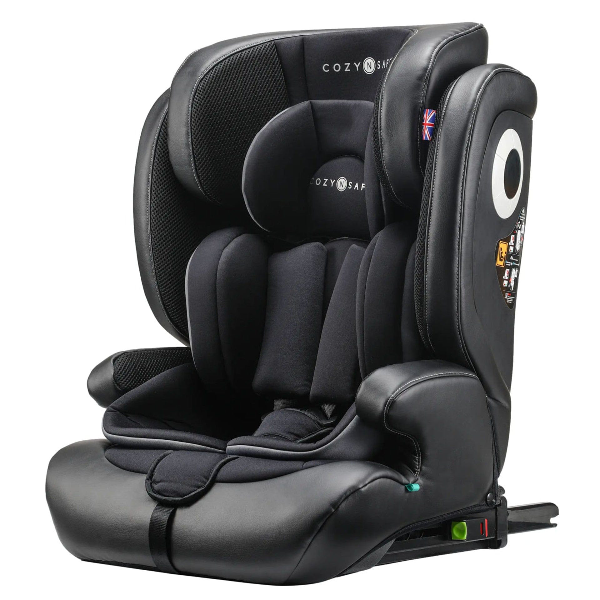 Cozy N Safe Combination Car Seats Cozy N Safe HUDSON i-Size 76-150cm Child Car Seat- Onyx EST-238