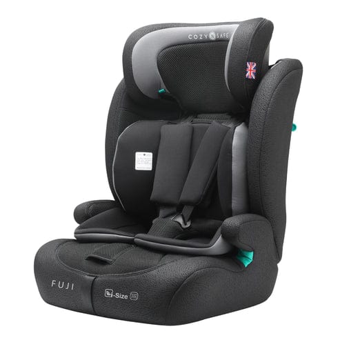 Cozy N Safe highback booster seats Cozy N Safe Fuji i-Size 76-150cm - Black/Grey EST288-1