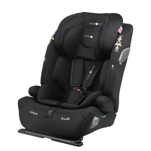 Cozy N Safe highback booster seats Cozy N Safe Logan i-Size 76-150cm - Onyx EST029