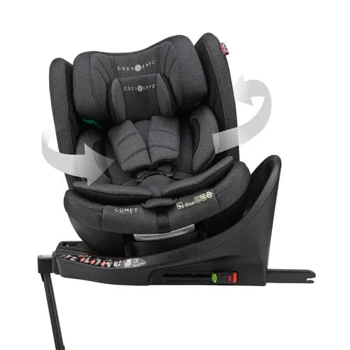 Cozy N Safe swivel car seats Cozy N Safe Comet i-Size 360° Rotation Car Seat- Graphite EST316-1
