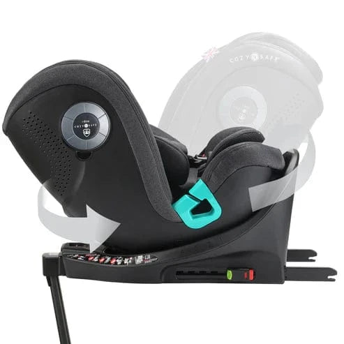 Cozy N Safe swivel car seats Cozy N Safe Comet i-Size 360° Rotation Car Seat- Graphite EST316-1
