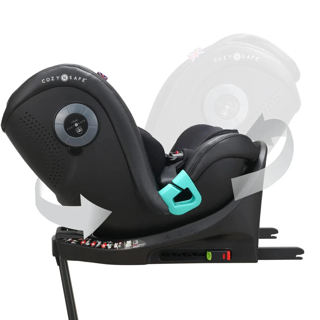 Cozy N Safe swivel car seats Cozy N Safe Comet i-Size 360° Rotation Car Seat- Onyx EST316