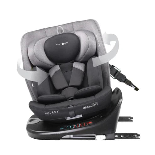 Cozy N Safe swivel car seats Cozy n Safe Galaxy i-Size 40-150cm - Black/Grey EST607
