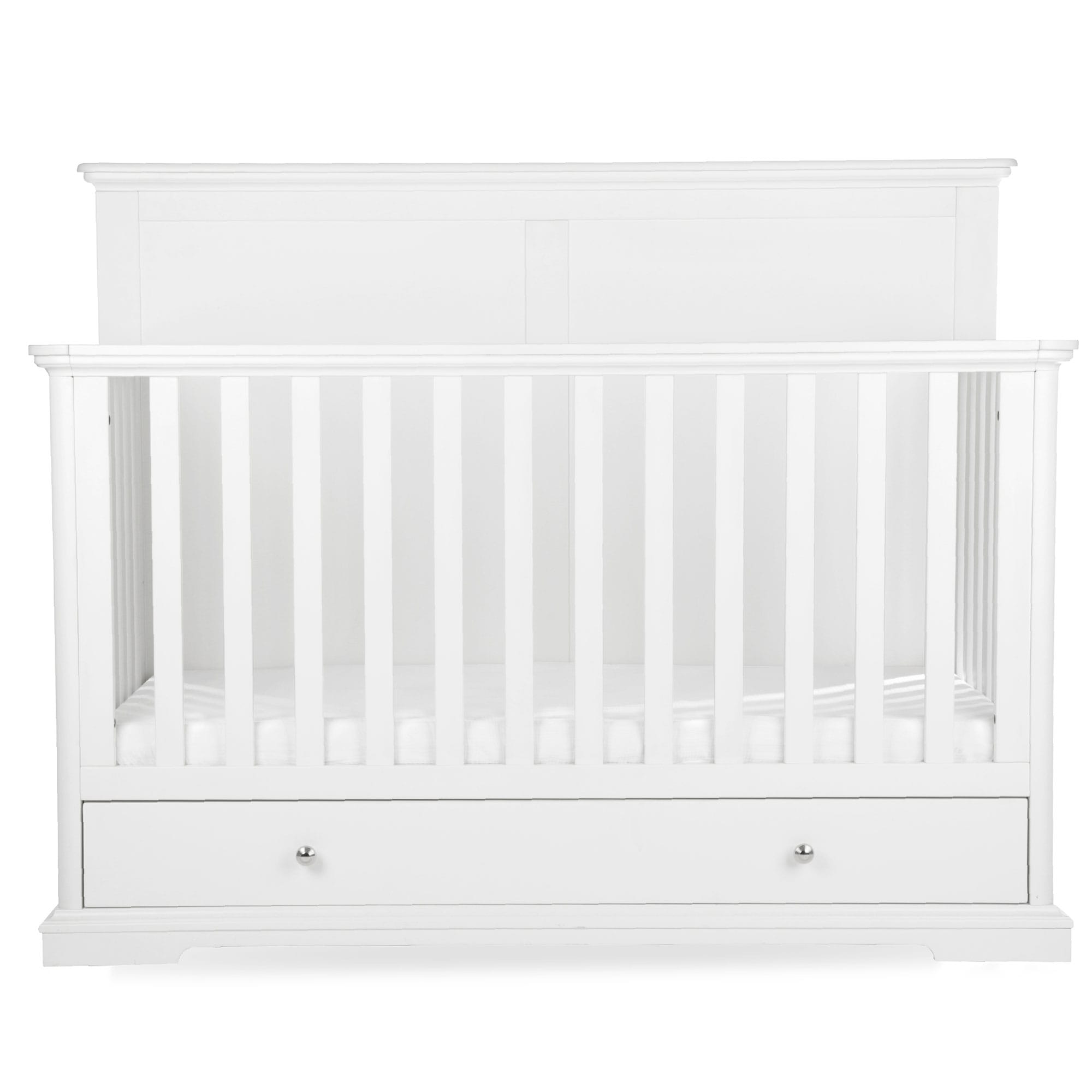 CuddleCo cribs Cuddleco Beaumont Grande Cotbed - White FRN/CUD/155029