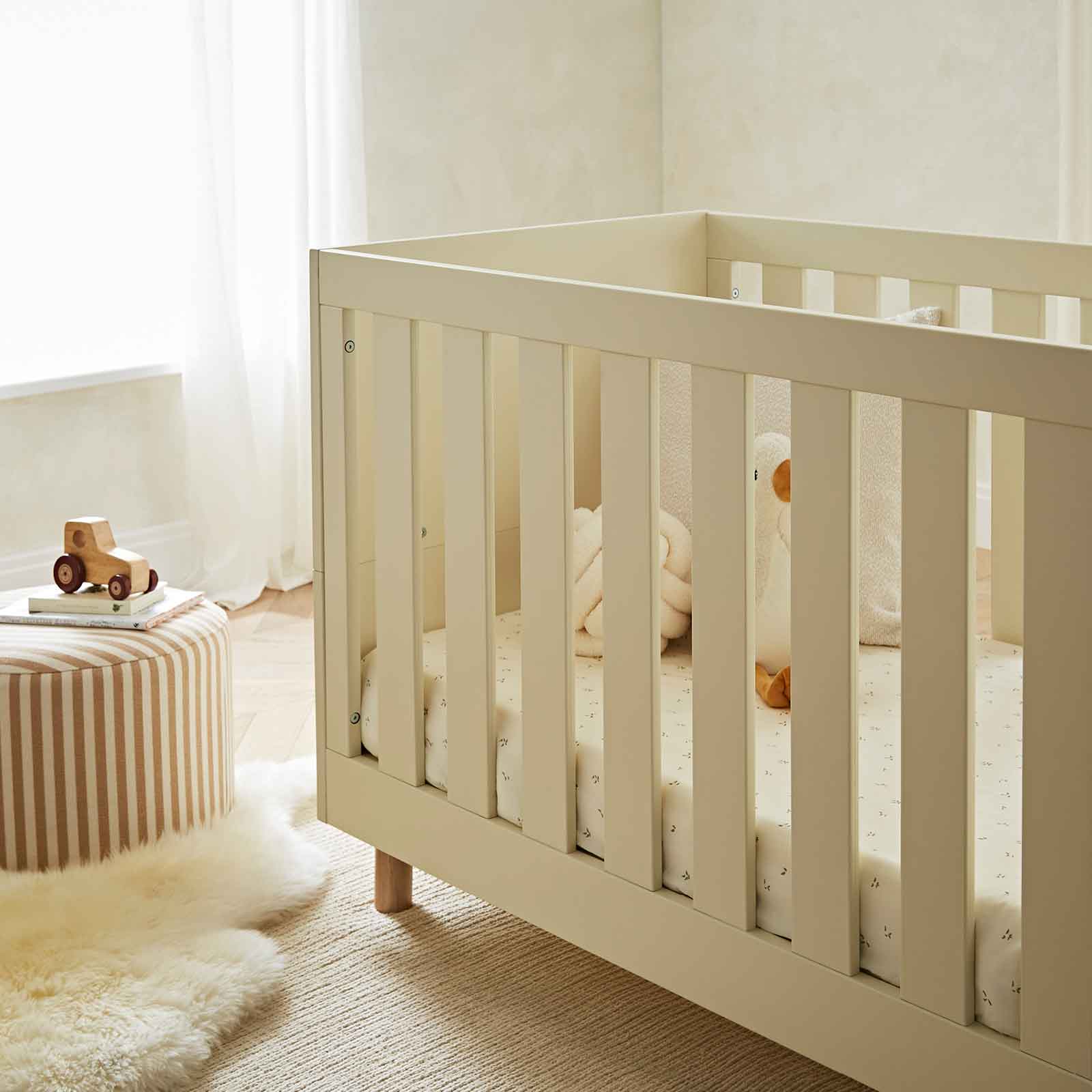 CuddleCo nursery room sets CuddleCo Harper 3 Piece Set - Cream