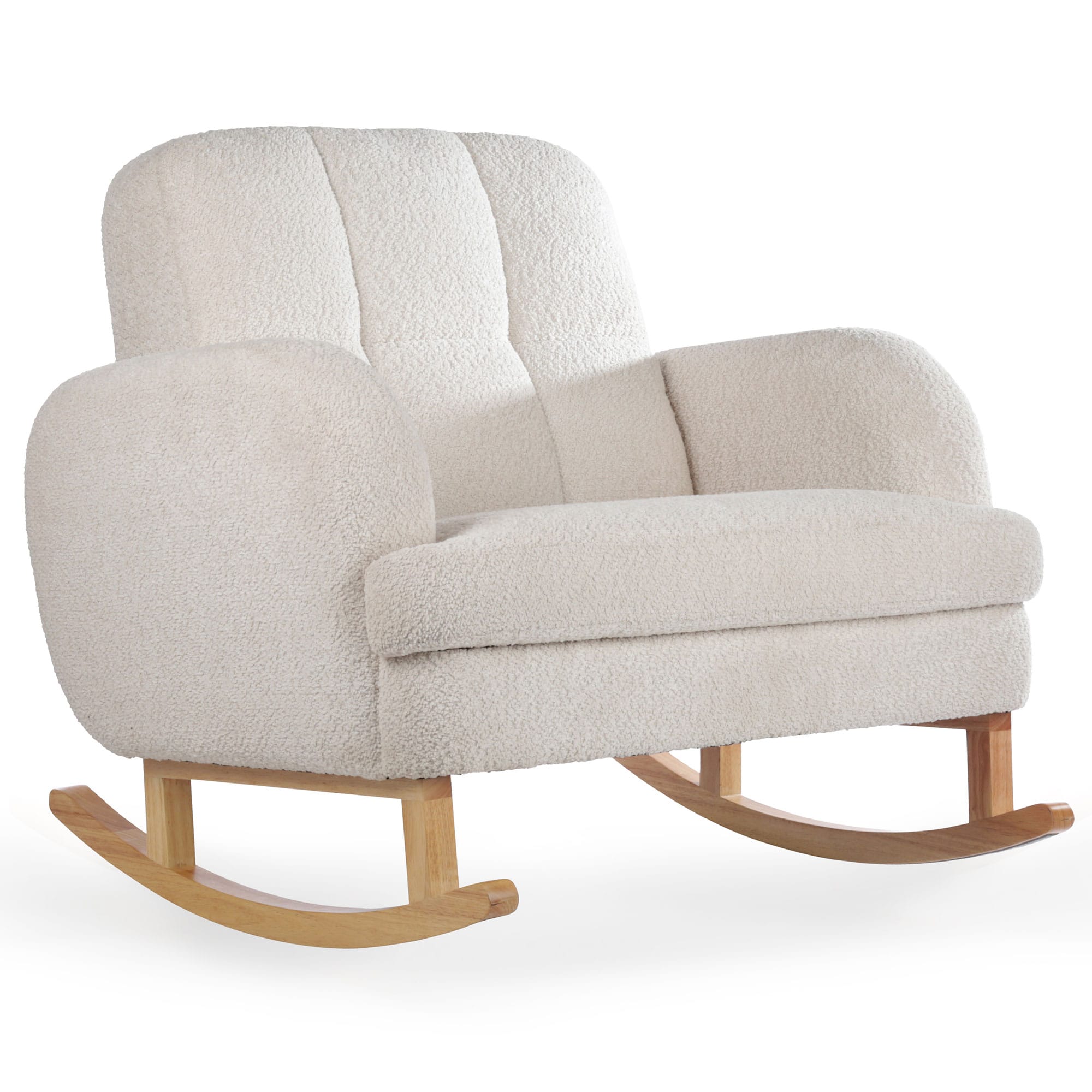 CuddleCo nursing chairs CuddleCo Etta Cuddle Chair - Boucle Mushroom FRN/CUD/156026