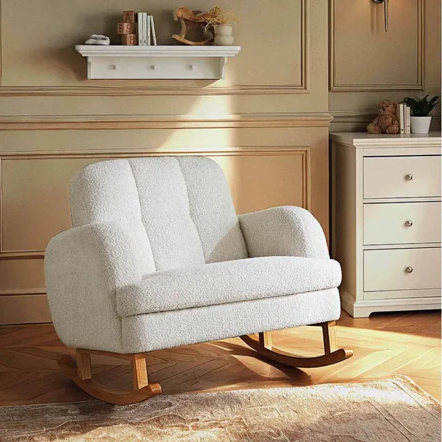 CuddleCo nursing chairs CuddleCo Etta Cuddle Chair - Boucle Off-White