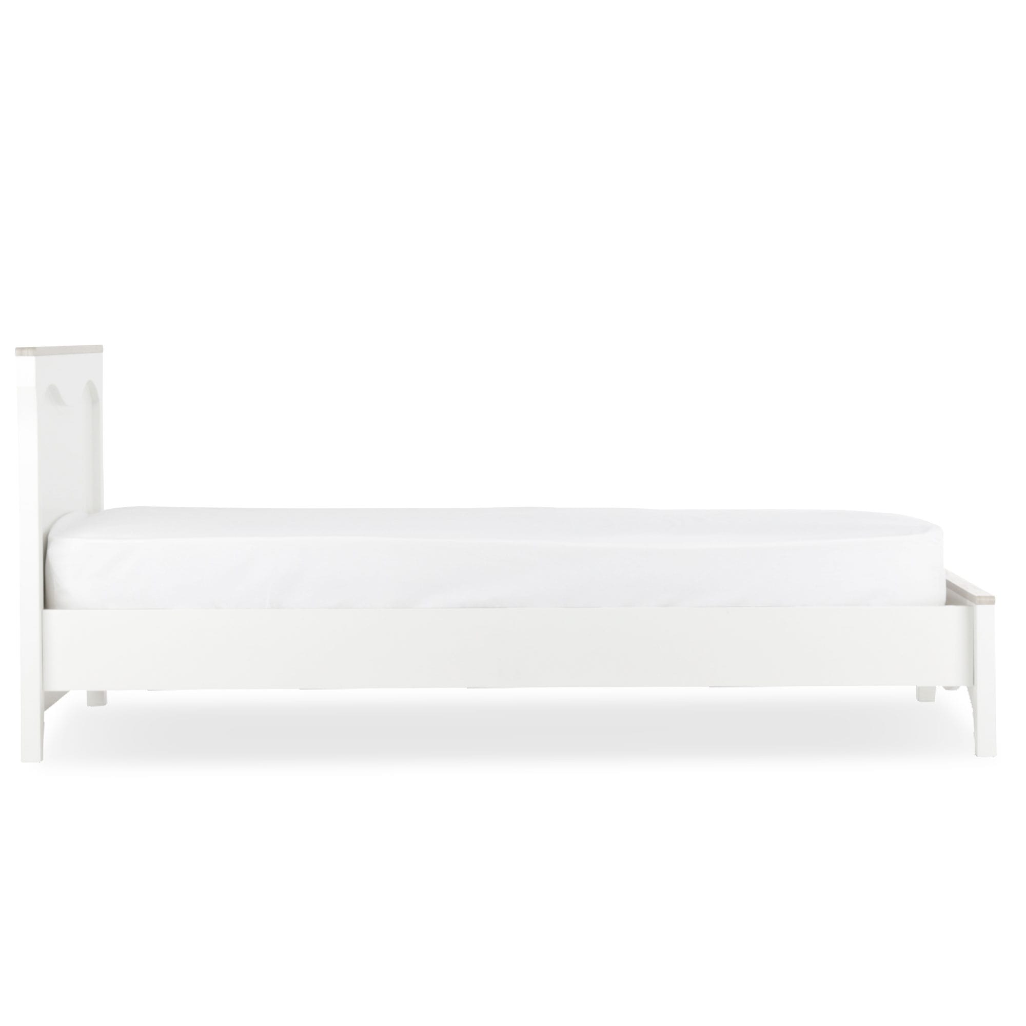 CuddleCo single beds Cuddleco Clara Single Bed - White/Ash FRN/CUD/156163