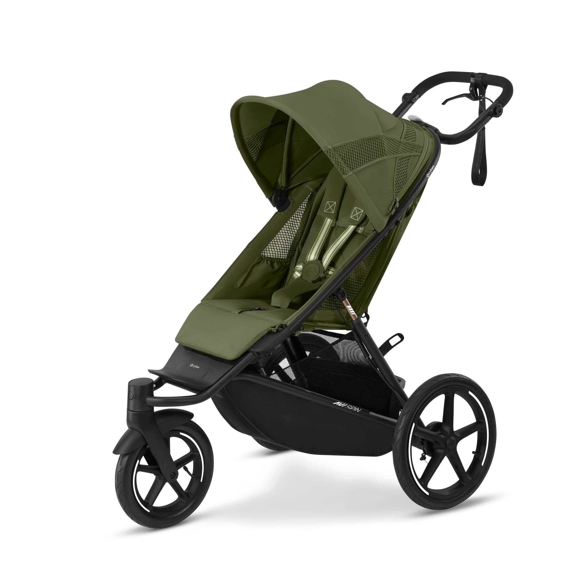 Cybex 3 wheel pushchairs Cybex Avi Spin - Moss Green 525000441