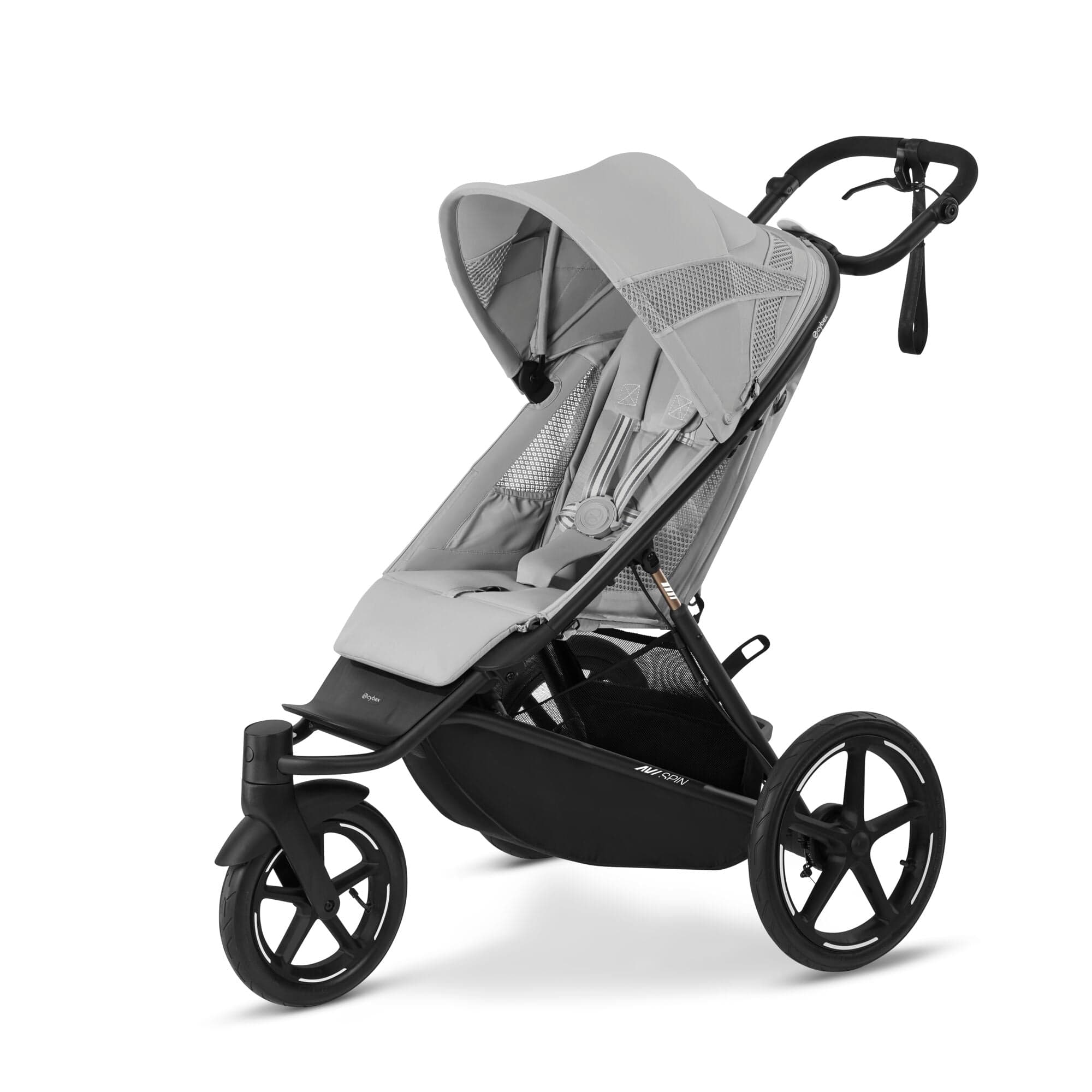 Cybex 3 Wheeler Pushchair Bundles Cybex Avi Spin Comfort Kit - Fog Grey
