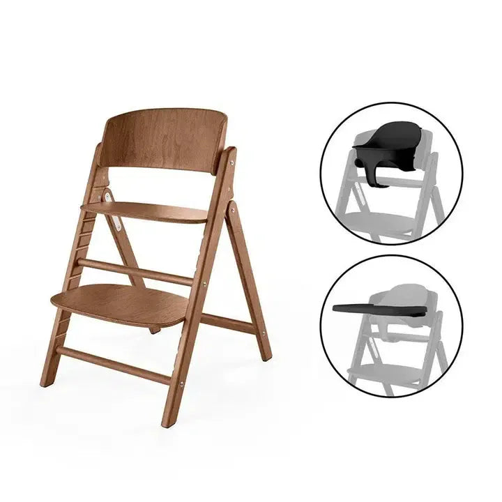 Cybex baby highchairs Cybex Click & Fold 3in1 High Chair - Dark Natural 525000963