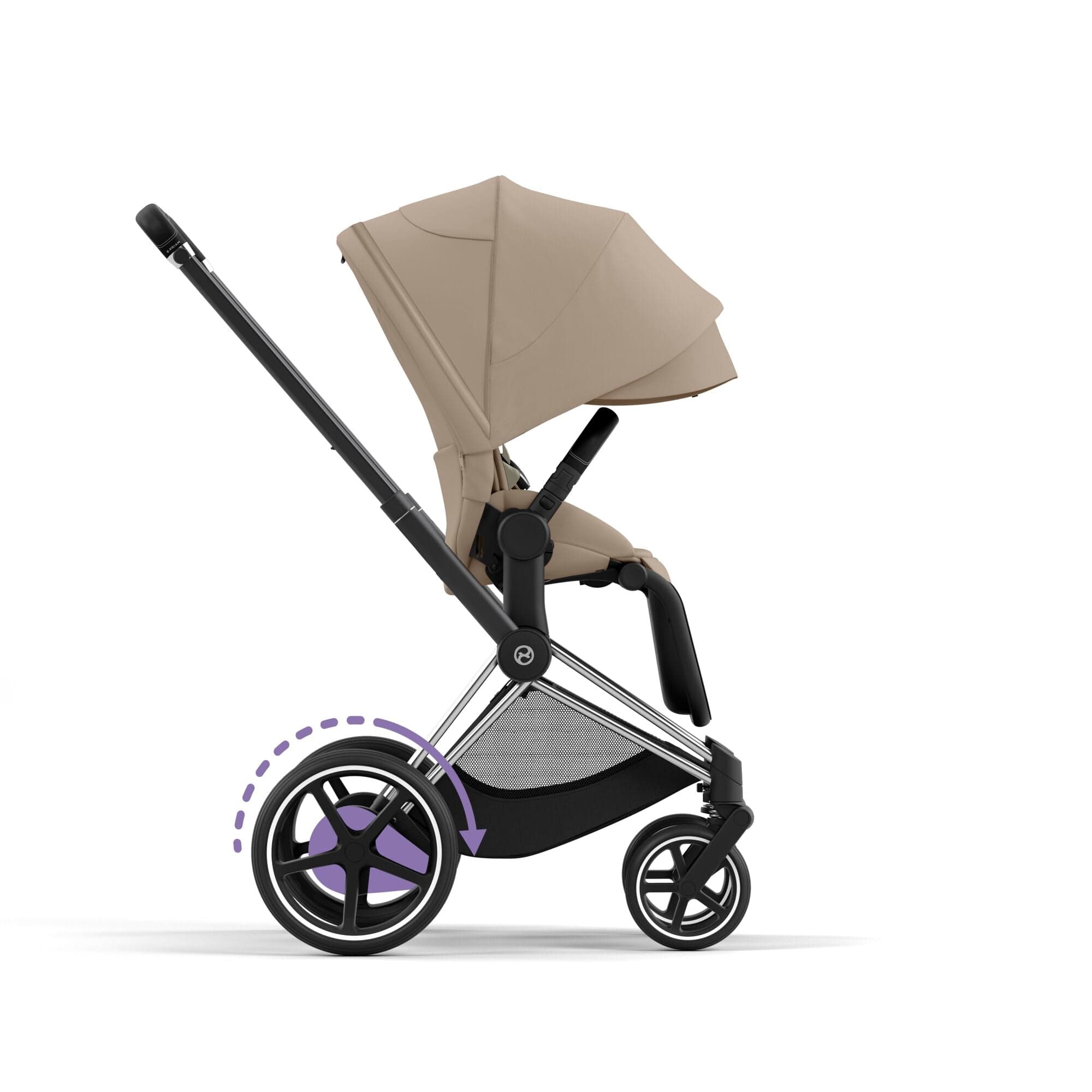 Cybex Baby Prams Cybex e-Priam Pram - Cozy Beige