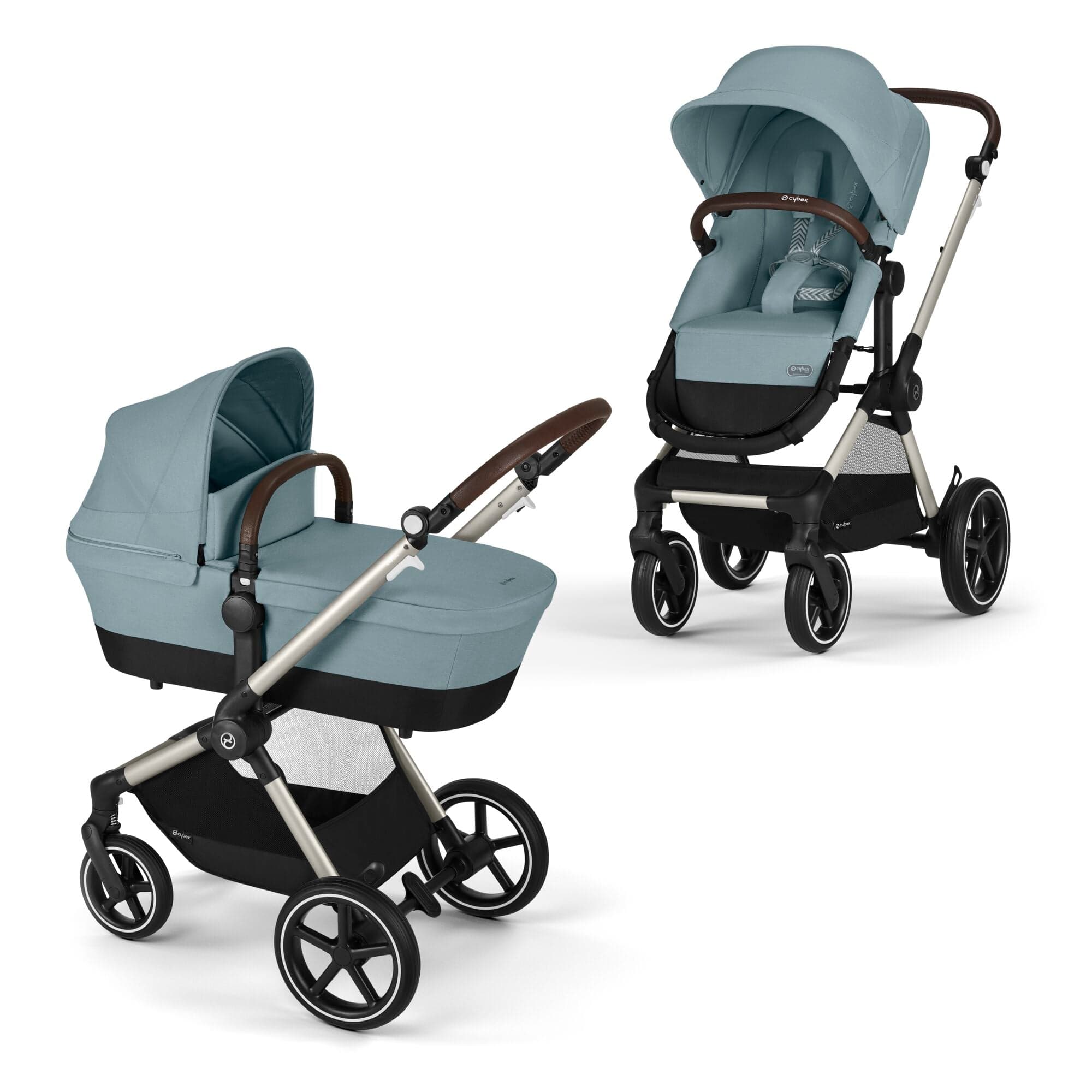 Cybex baby prams Cybex Eos Lux Stroller - Stormy Blue 524001285