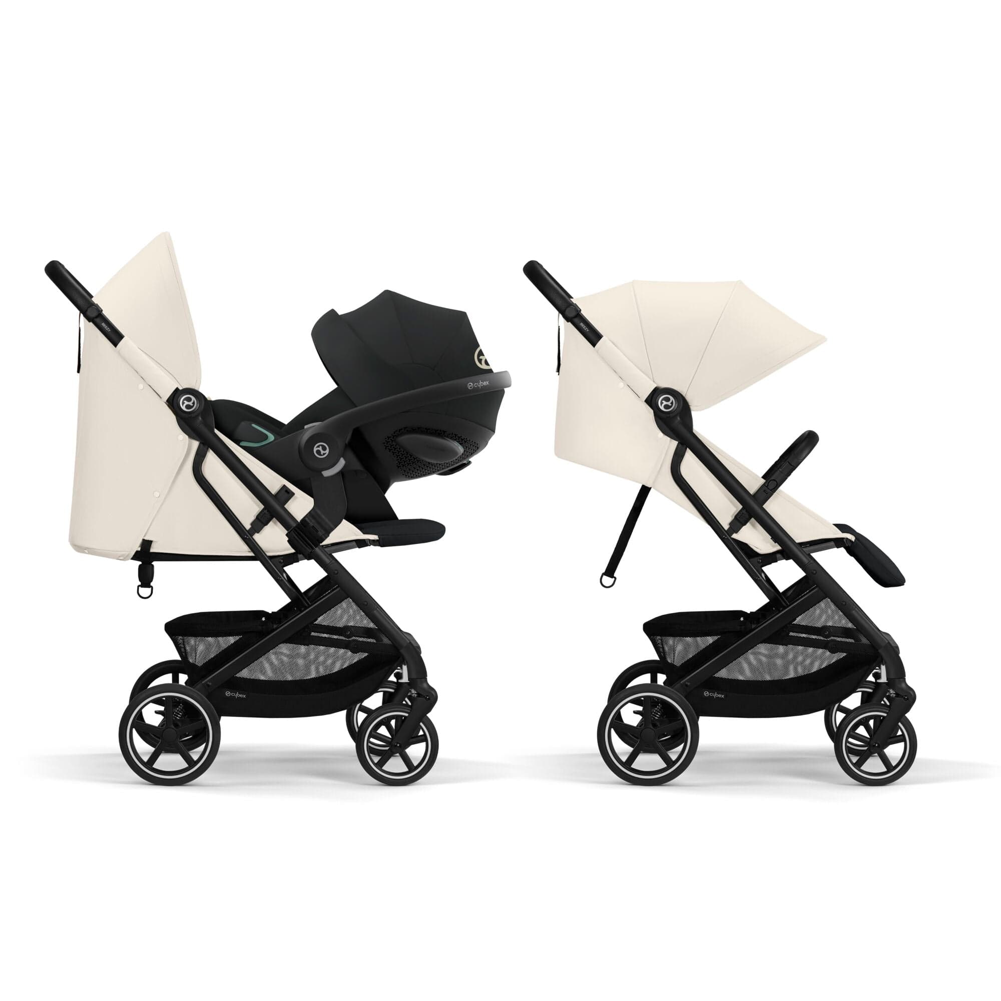 Cybex baby pushchairs Cybex Beezy 2024 - Canvas White/Light Beige 524000195