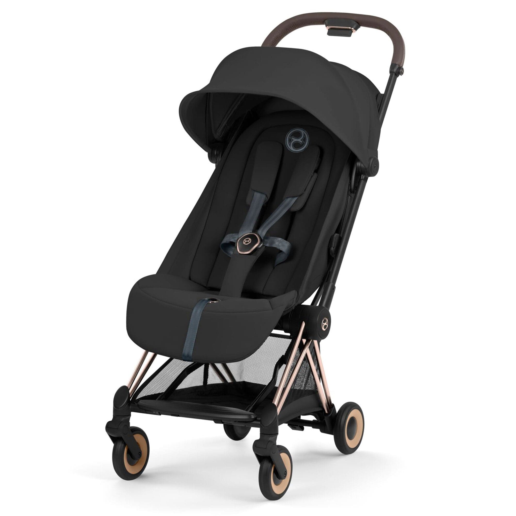 Cybex baby pushchairs Cybex Coya Comfort Collection - Rose Gold/Sepia Black 526000131
