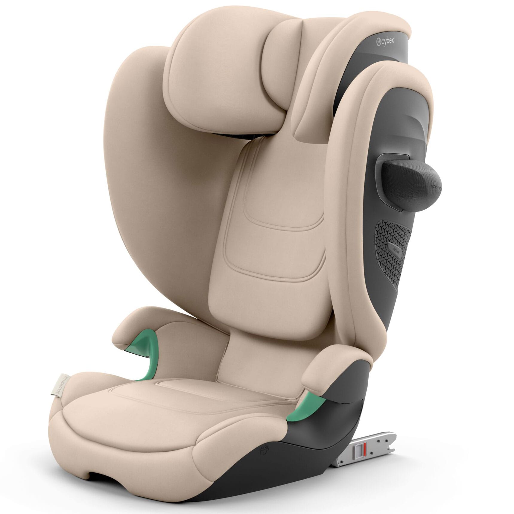 Cybex highback booster seats Cybex Solution G2 i-Fix Highback Booster Almond Beige 526001806