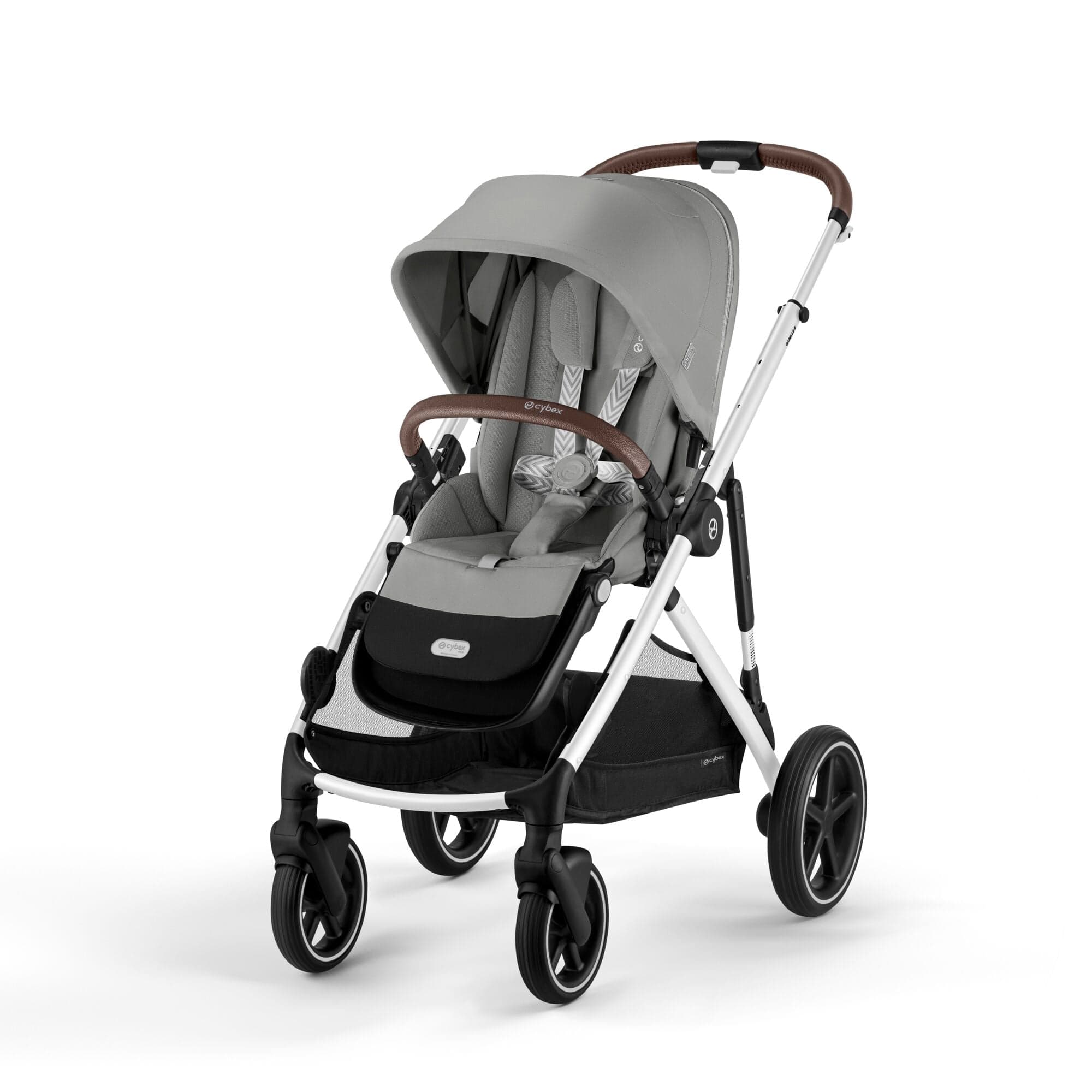 Cybex travel systems Cybex Gazelle S Luxury Bundle - Silver/Stone Grey